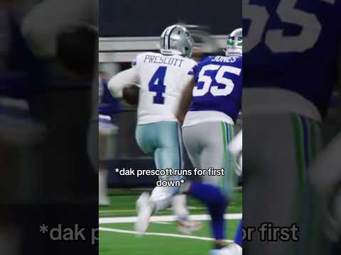 Dak Prescott MID-GAME TRASH TALK to Tariq Woolen 🤬🍿 #nfl #shorts