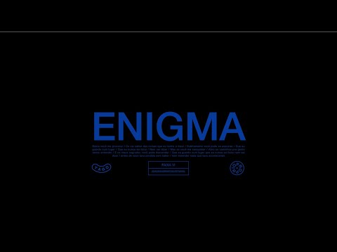 Yago Oproprio - Enigma (prod. Patrício Sid) (Visualizer)