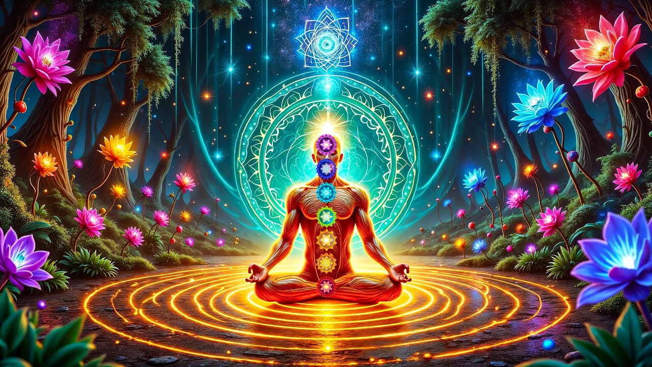 Frequency 999Hz Opens All 7 Chakras, Whole Body Energy Cleansing, Aura Cleansing, Chakra Healing