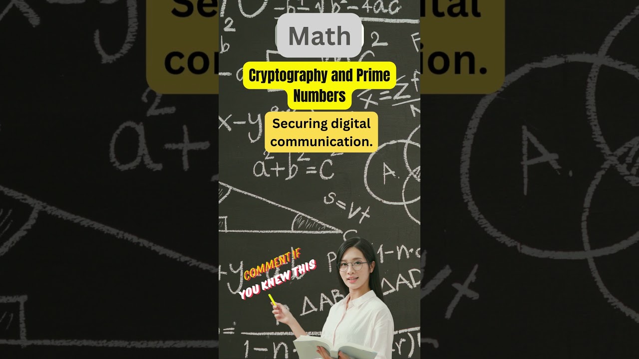 Unlocking Secrets: How Cryptography Uses Prime Numbers 🔐