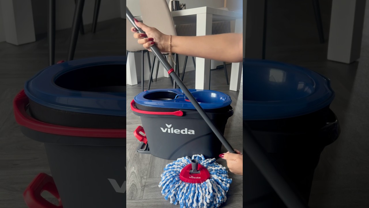 Trying Out My New Vileda Rinse & Clean Mop 🧼