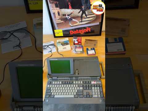 Retro Computer from 1987 - The Portable Amstrad PPC 640 #vintagecomputing #80s #retro