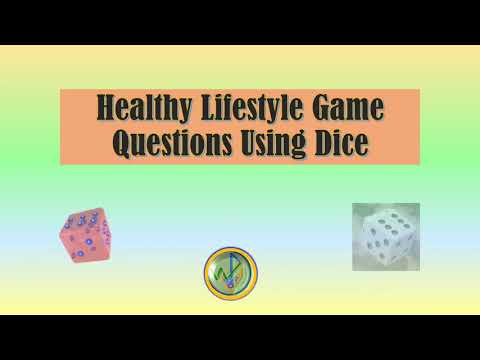 Healthy Lifestyle Game Questions Procedure Using Dice