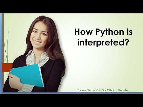 How Python is interpreted