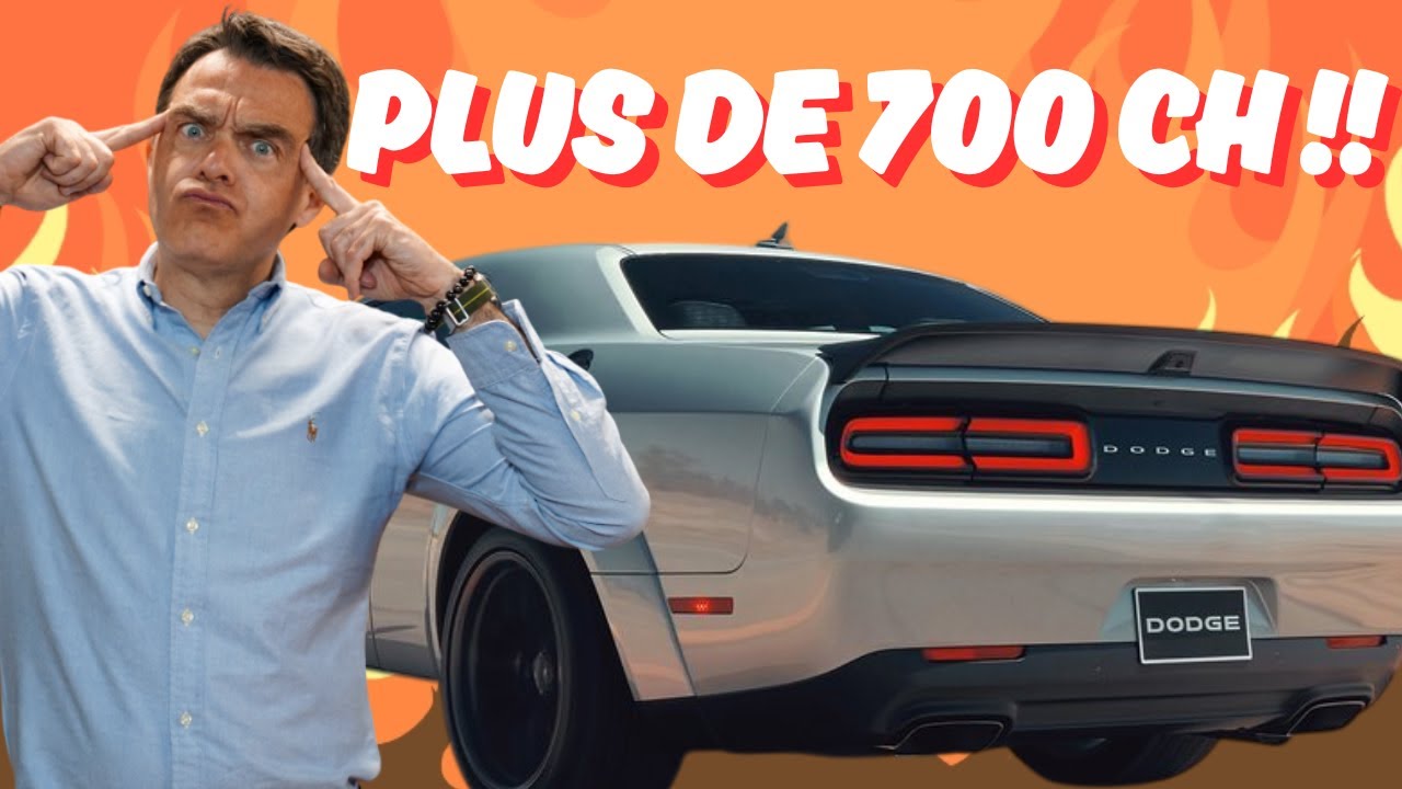 Essai Dodge Challenger Hell Cat 717 ch 🇺🇸