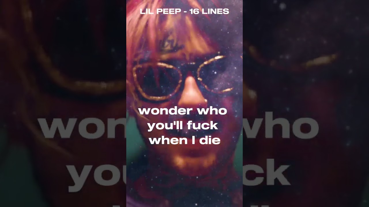 Lil Peep - 16 Lines Lyrics 🎶