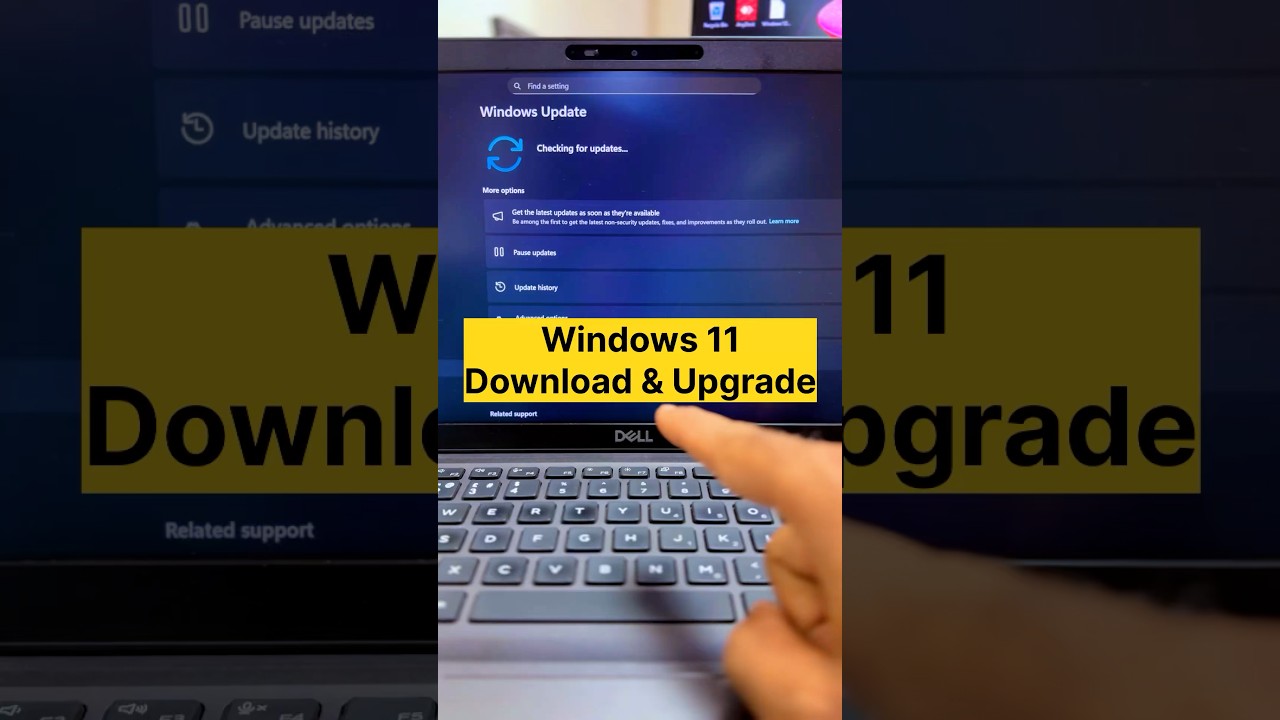 How to upgrade or download windows 11 OS! #pctipsandtricks #windows11 #shorts