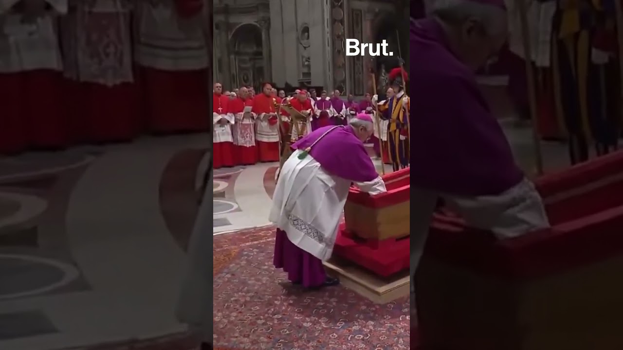 Fermeture du cercueil du Pape François avant ses funérailles