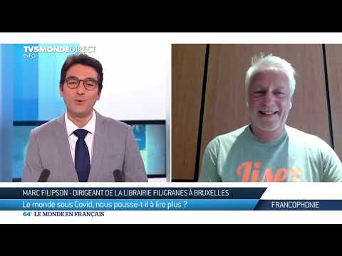 Le livre en crise : Marc Filipson; libraire à Bruxelles