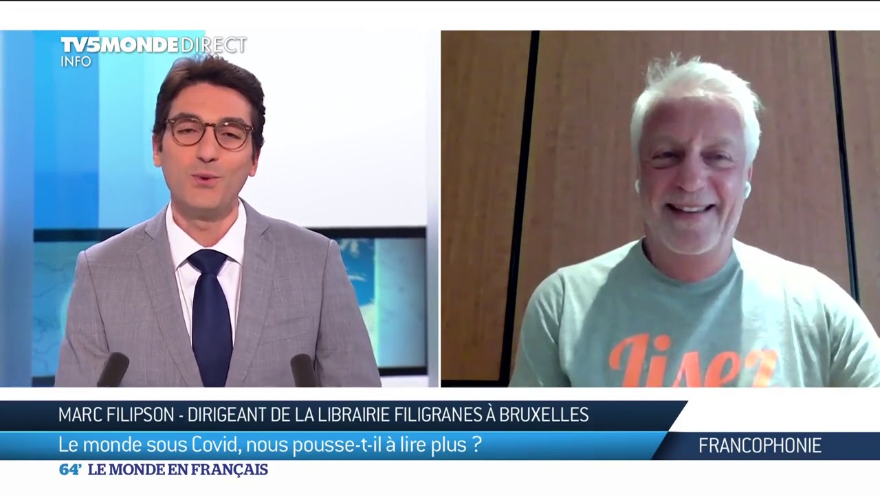 Le livre en crise : Marc Filipson, libraire à Bruxelles