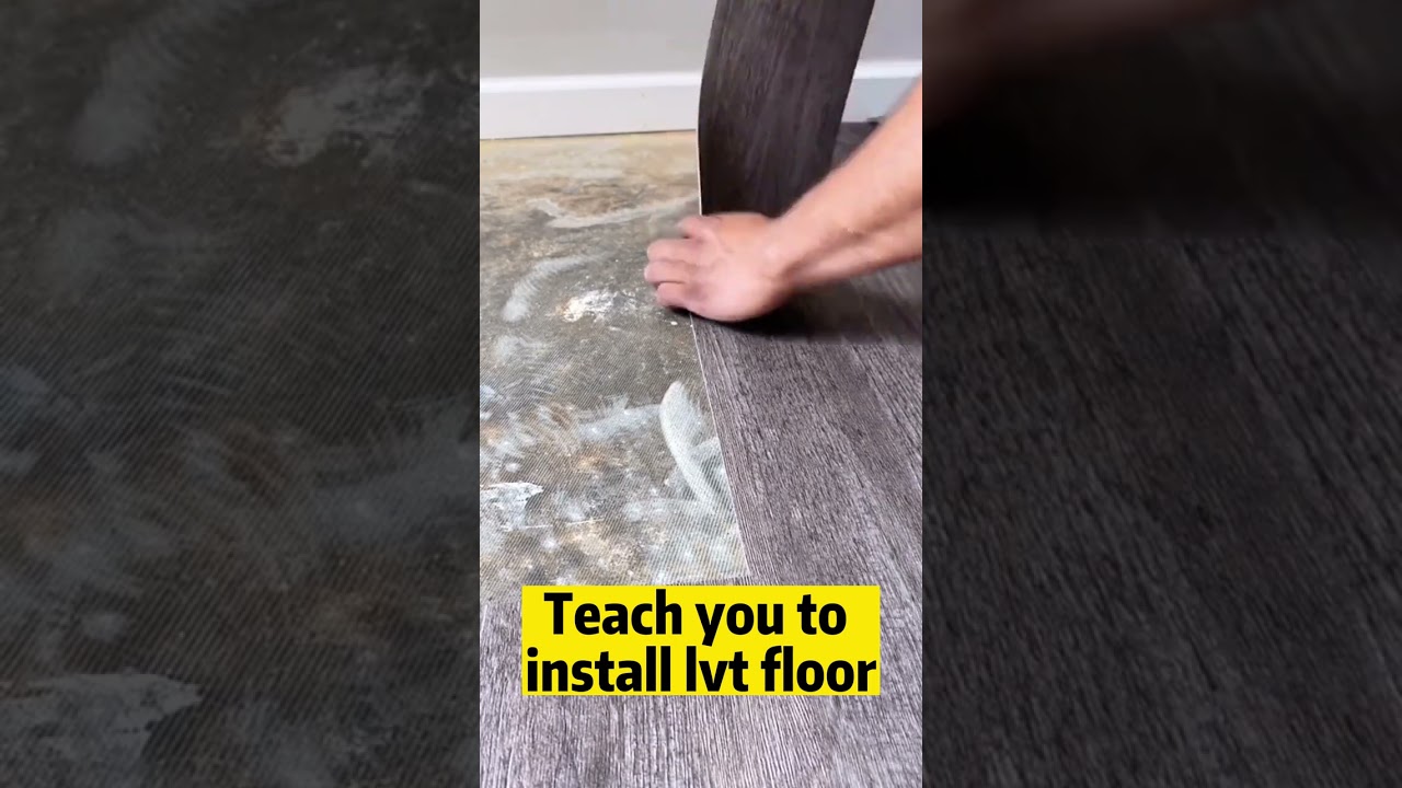 LVT Floor Installation Guide 🛠️