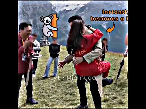 كيف احرجت البطل واحرجت نفسها لما حضنته 🔞😭! #SVK #nva97 #fyp #shorts #explore #kdrama