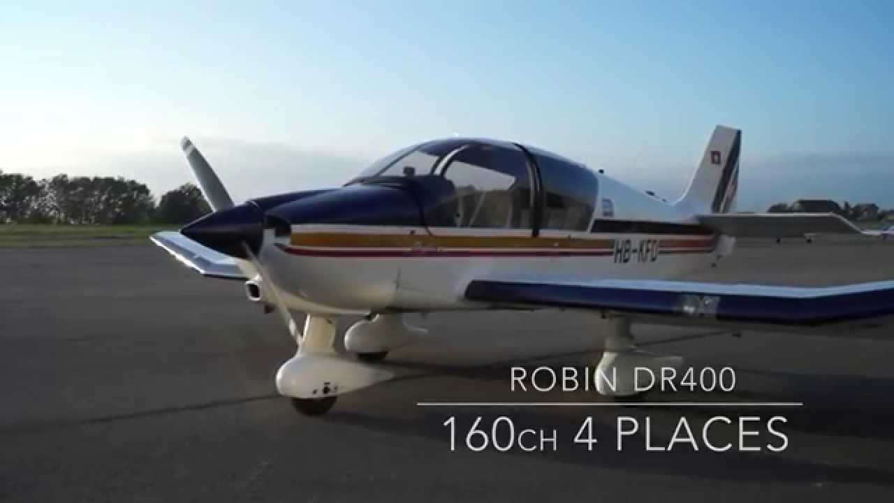 Les avions du GVM - Le Robin DR400