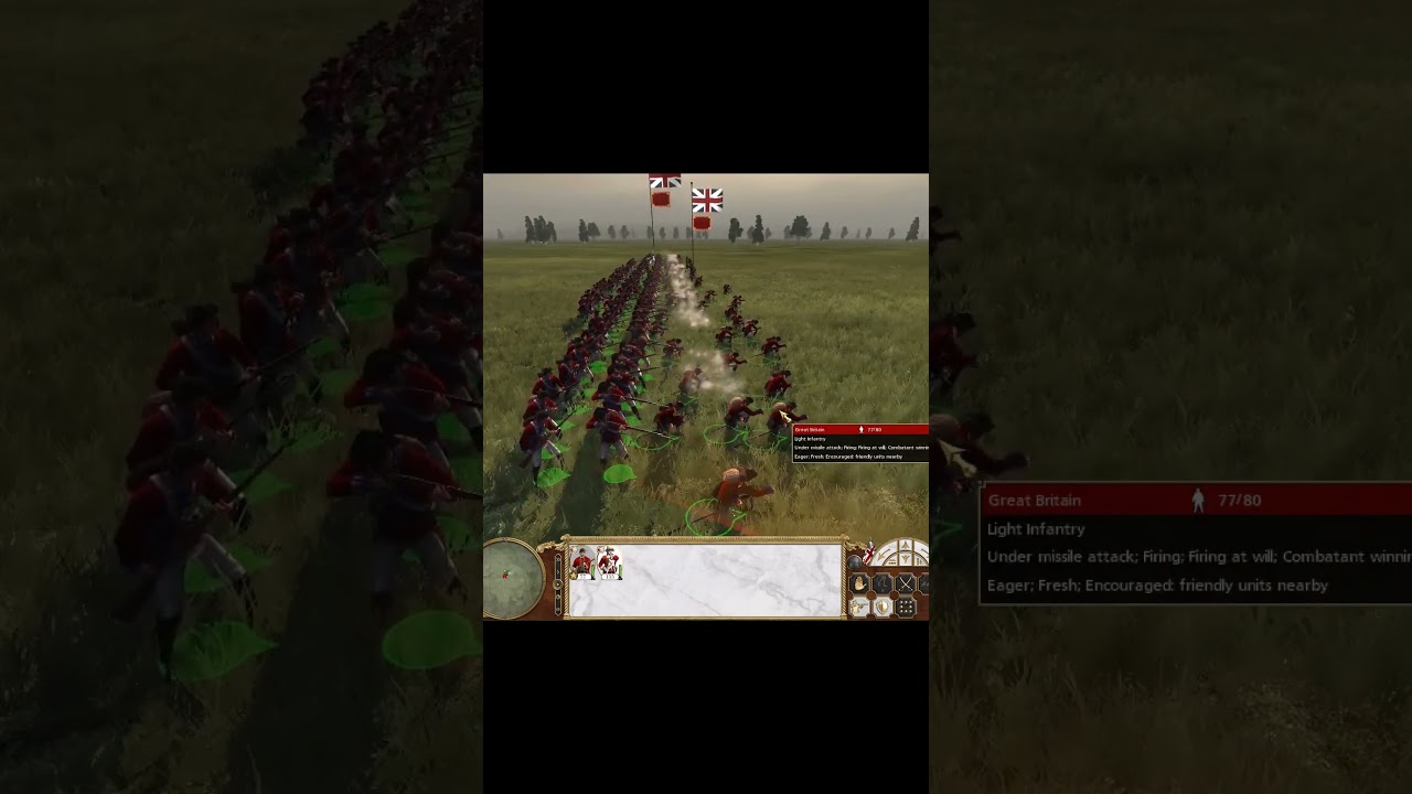 Empire: Total War: How to use "Light Infantry Behavior" option
