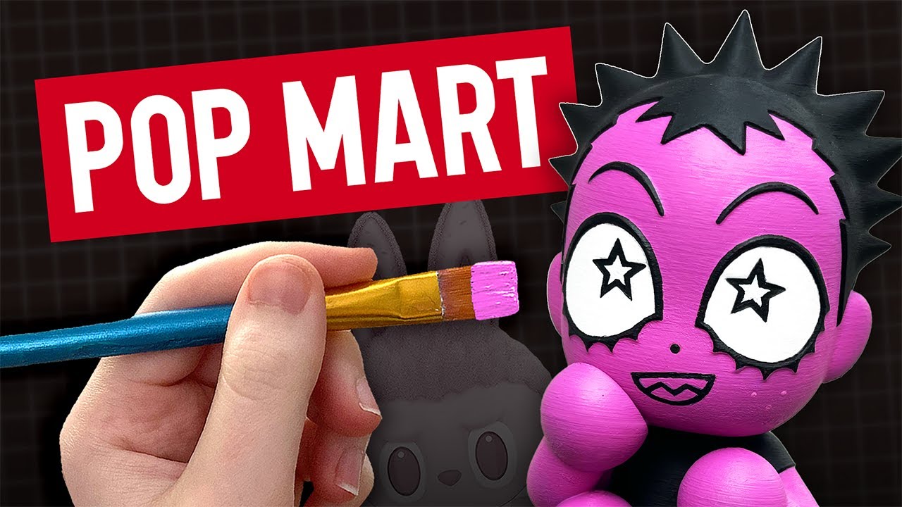 creating a 'Starry' POPMART style art toy
