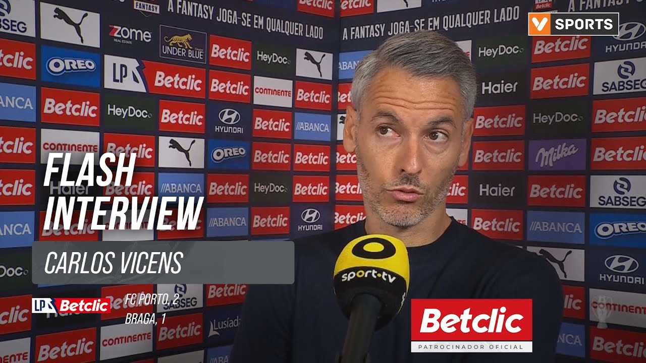 FC Porto vs. Braga: Key Moments & Insights from Carlos Vicens' Post-Match Interview ⚽