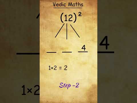 Square of any two digit number #shorts #youtubeshorts #vedicmaths @mentalmaths7701