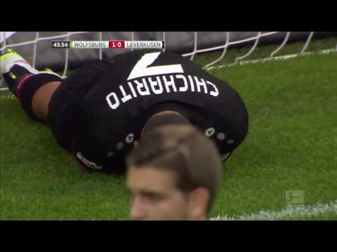 ไฮไลท์โวล์ฟสบวร์ก 1-2 เลเวอร์คูเซ่นบุนเดสลีกา