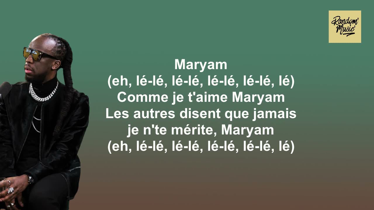Youssoupha - MARYAM Lyrics ✨