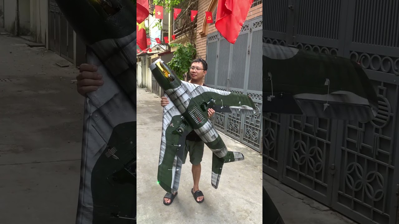 Test EDF 90mm trên Mig17 ✈️