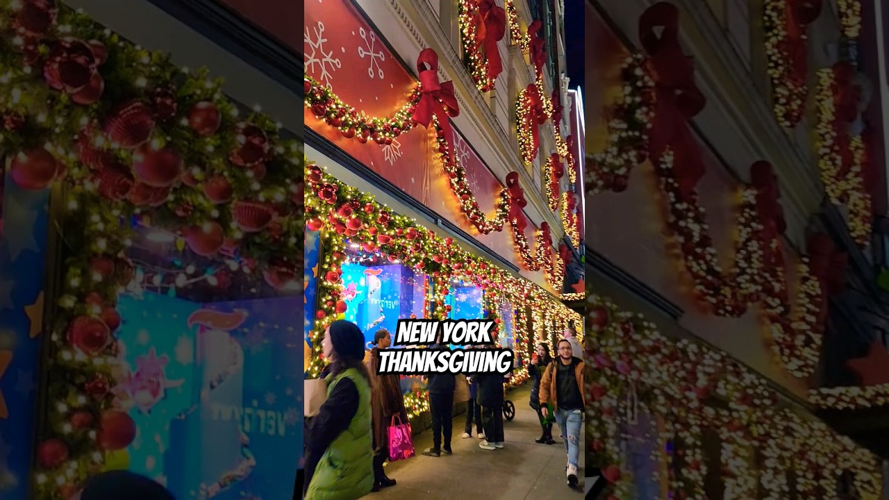 Celebrating Thanksgiving in Manhattan 🦃