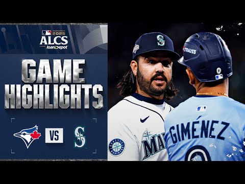 Blue Jays vs. Mariners ALCS Game 3 Highlights (10/15/25) | MLB Highlights