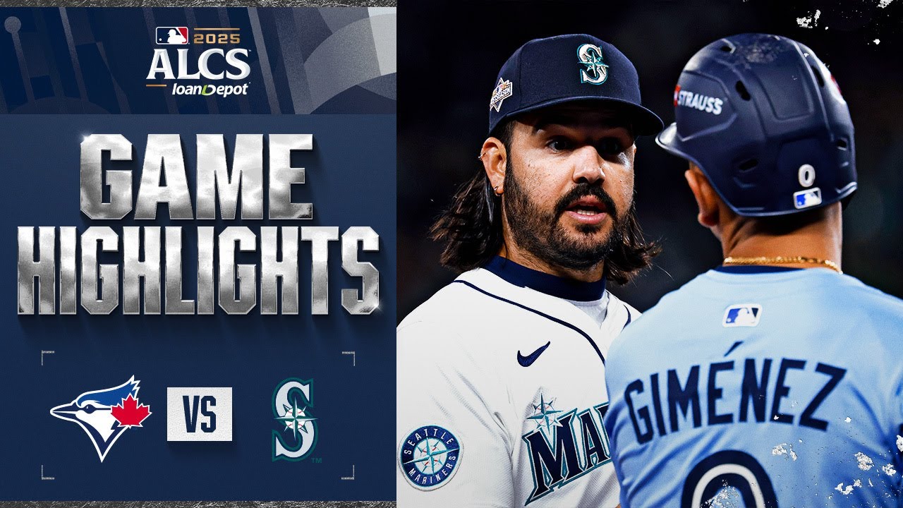 Blue Jays vs. Mariners ALCS Game 3 Highlights | Exciting Playoff Action π