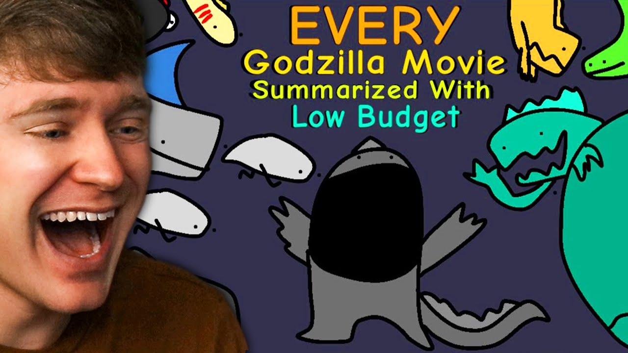 Reacting to All Godzilla Movies on a Budget! 🎬