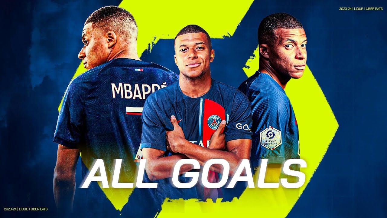 Tous les buts de Mbappé en Ligue 1 2023/24 ⚽