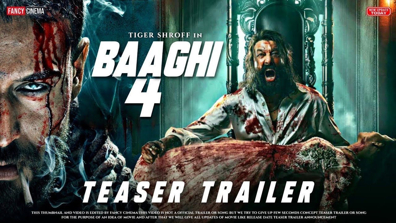 Baaghi 4 Official Trailer | Tiger, Sanjay & More 🎬