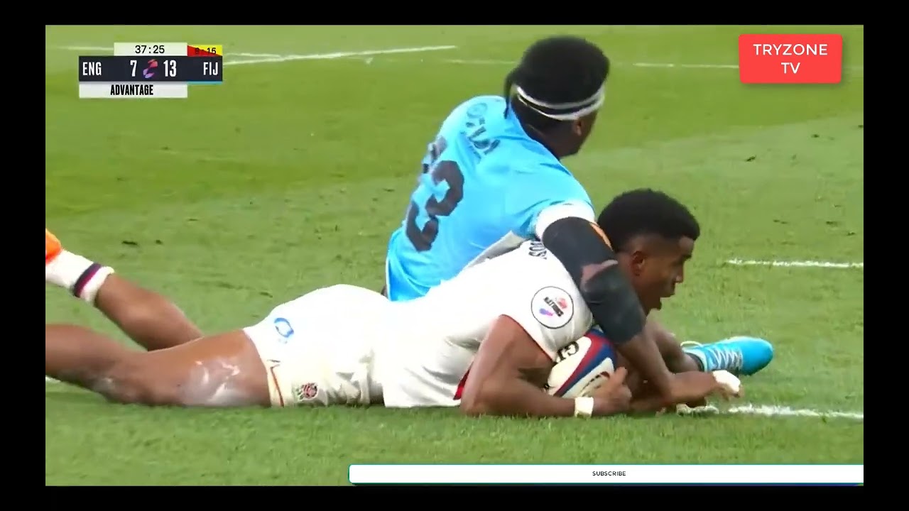 England vs Fiji Rugby Highlights | All Tries & Conversions | Nov 8, 2025 π