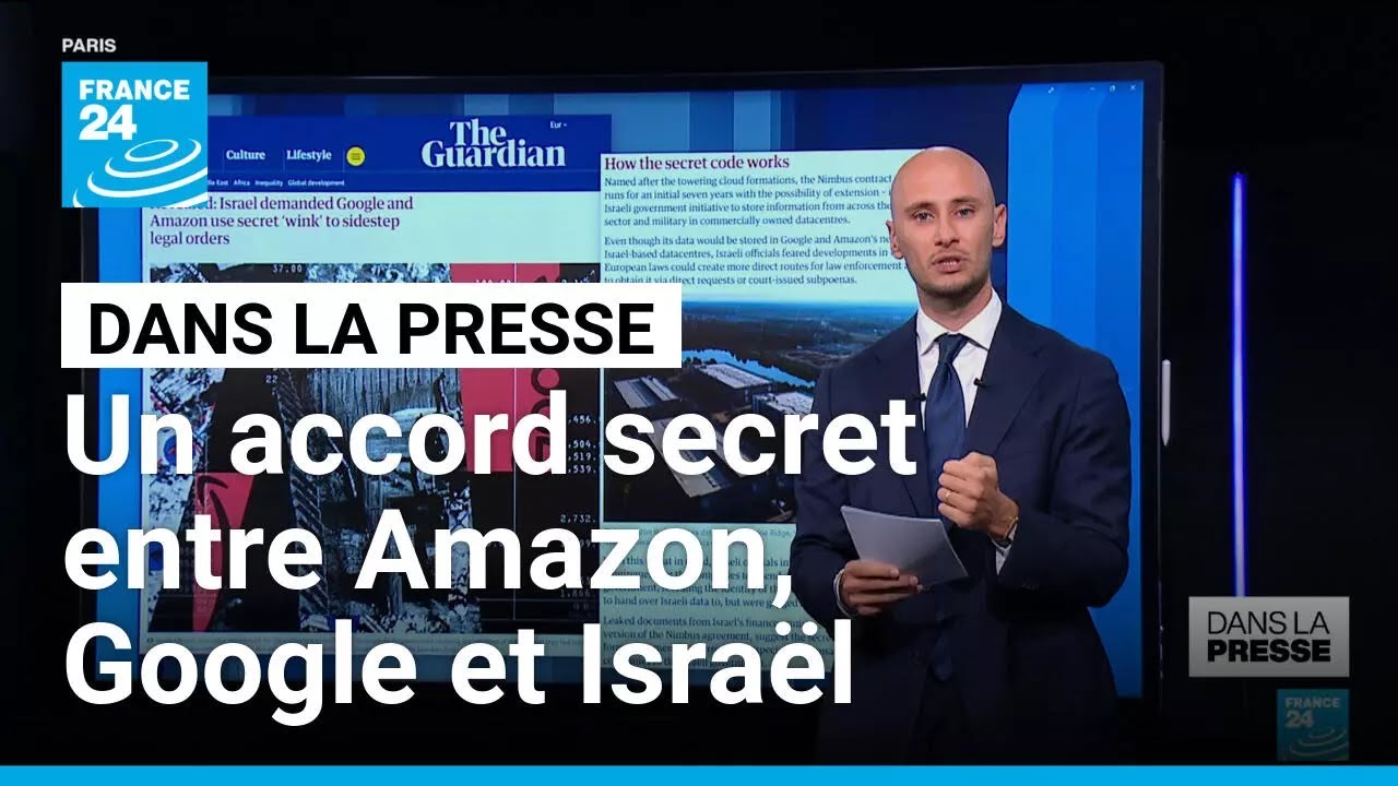 Révélations : Un accord secret entre Amazon, Google et Israël dévoilé par The Guardian 🔍