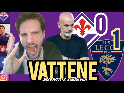 (SFOGO) FIORENTINA - LECCE 0-1 | NON MERITIAMO QUESTO, ORA BASTA ! PIOLI VATTENE