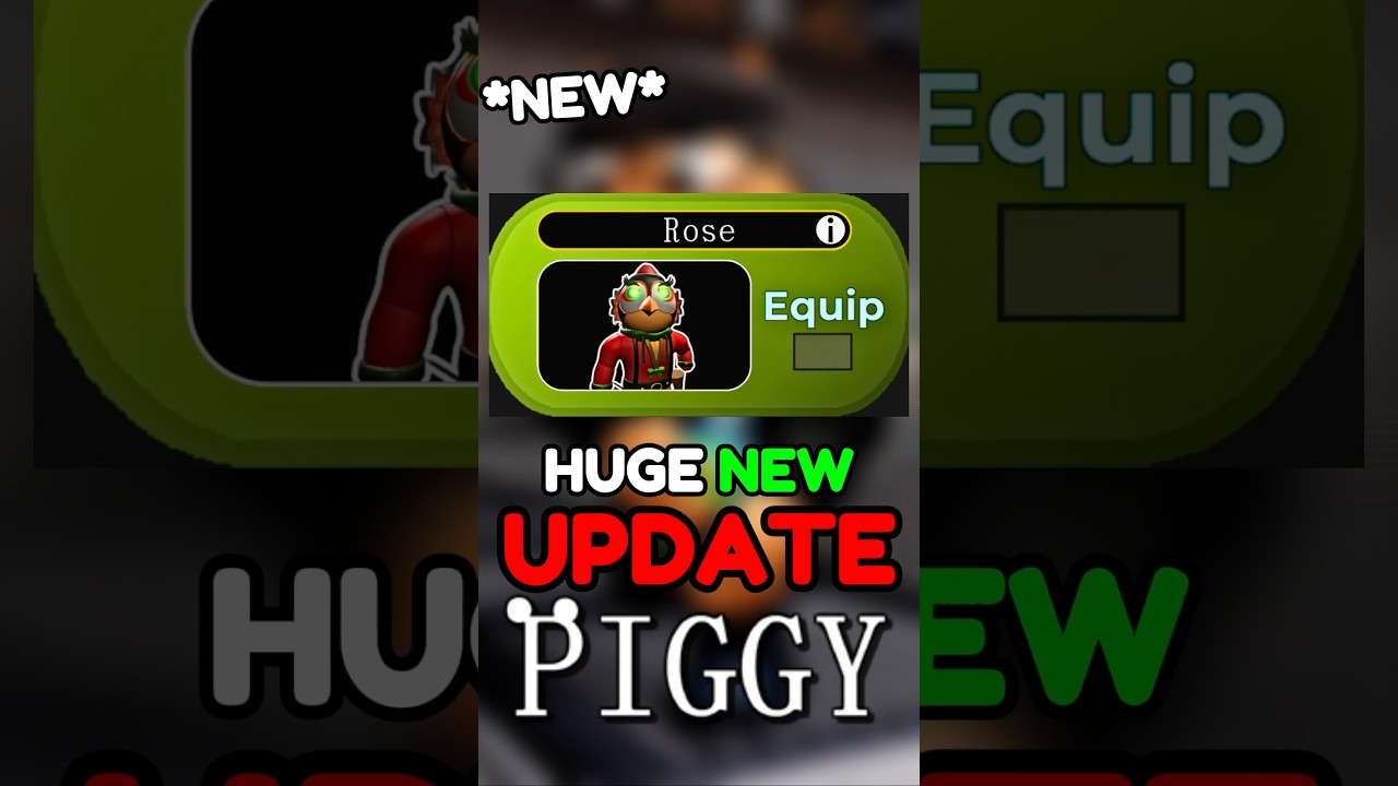 New Rose Skin & Chapter in Piggy Tomorrow 🌹