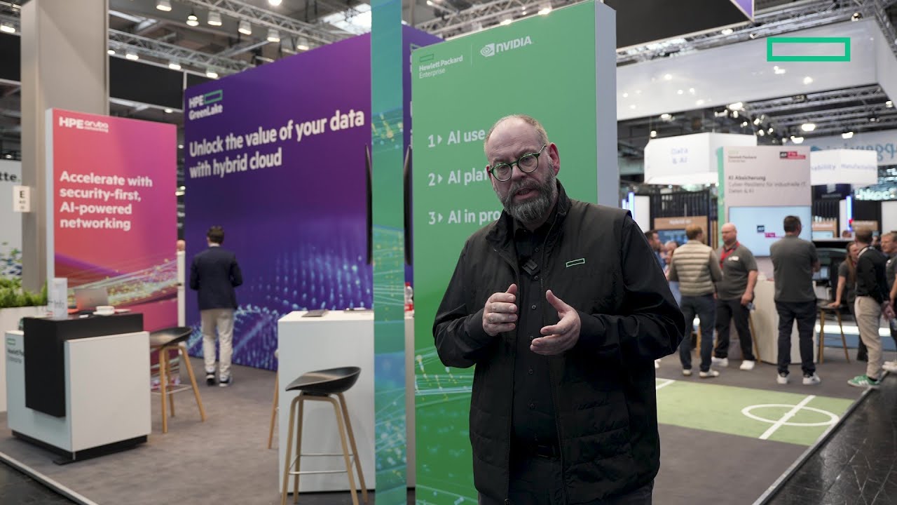 HPE as a manufacturere uses AI in its own operations