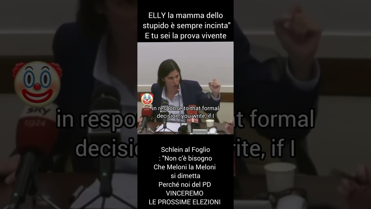 Elly Schlein: La Minaccia di Mandare a Casa Meloni? 😂