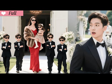 CEO Dad Tricked, 5 Genius Kids bring their mom to Crash His Wedding & Expose Evil Stepmom!
