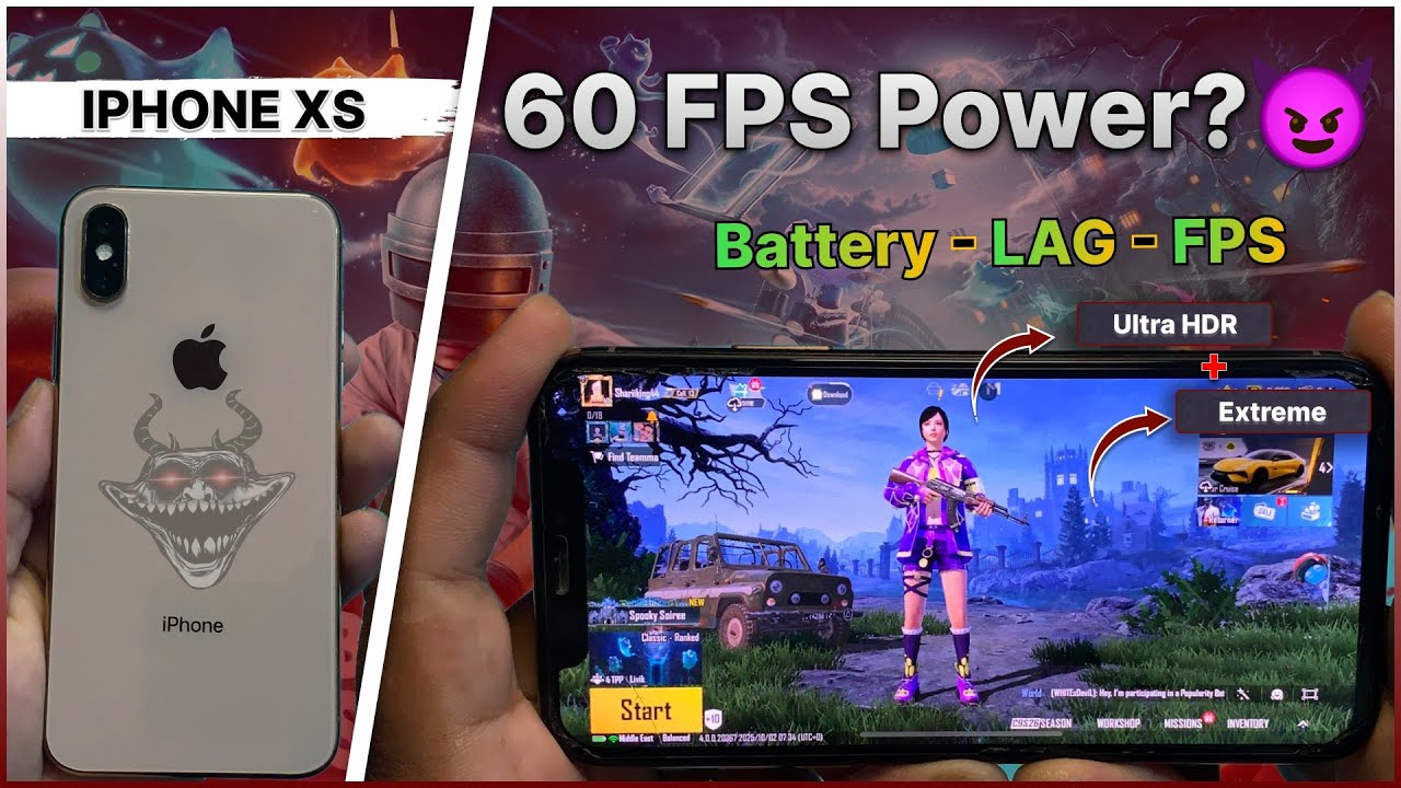 iPhone XS PUBG Test 2025: Still a Gaming Power? 🔥