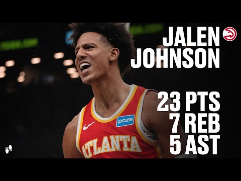 Jalen Johnson does everything in Hawks Win over Nets