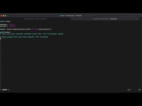 Bcrypt - Praktische Kryptographie