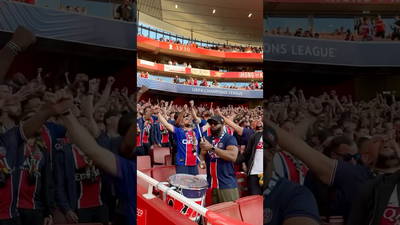 PSG Ultras' Passionate Support🔥