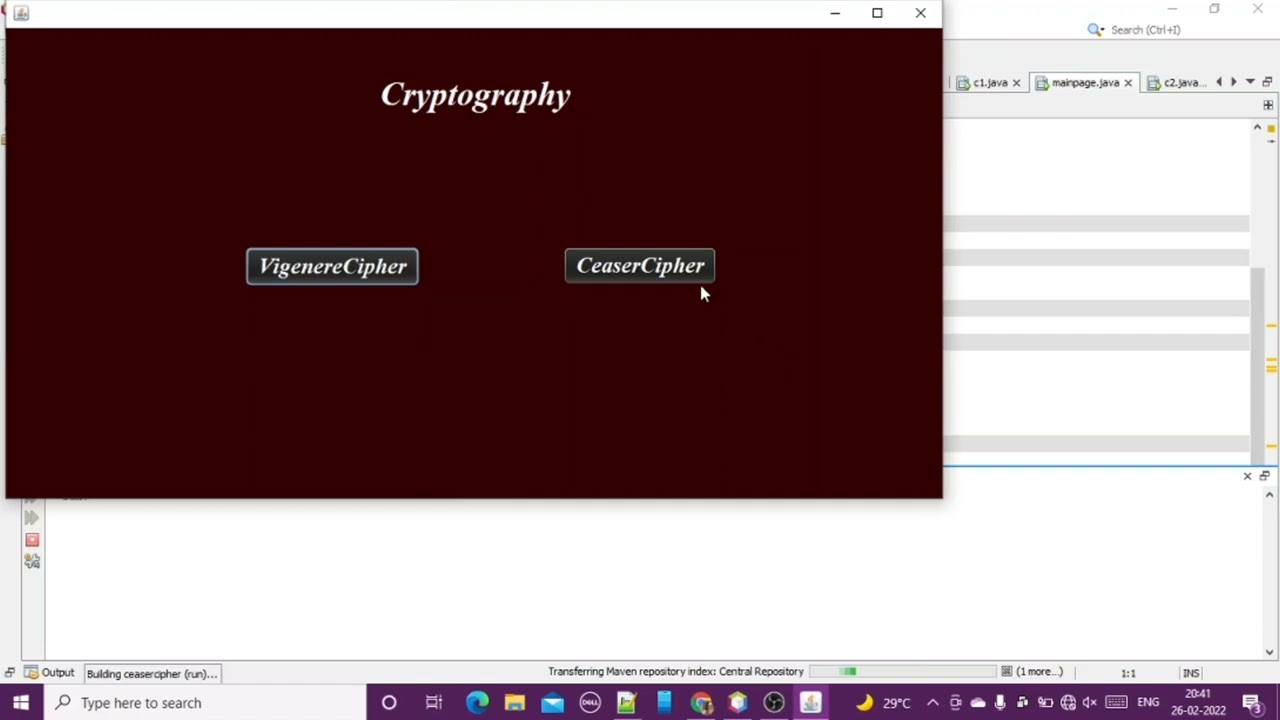 Master Cryptography: Vigenère & Caesar Ciphers in Java 🔐