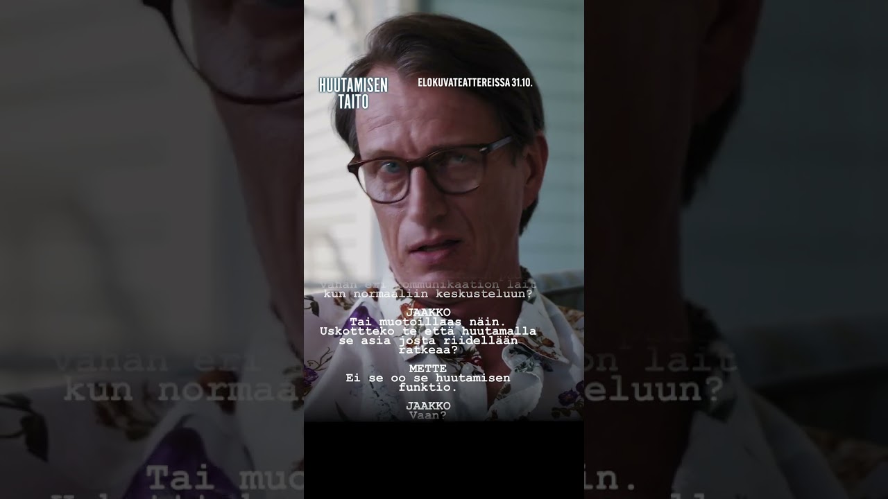 Onko pakko huutaa? đŻïž Katso vinkit huutamisen taitoon elokuvateatterissa 31.10.!