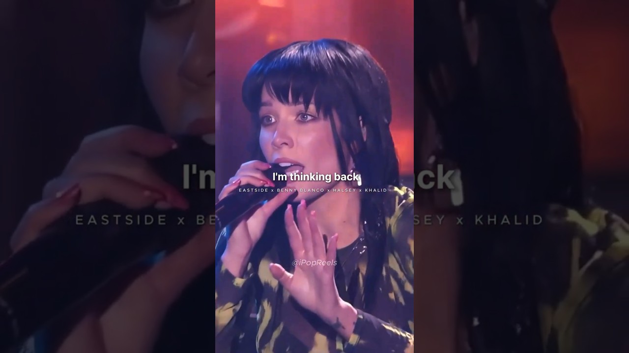 Halsey - Eastside #performance #lyrics