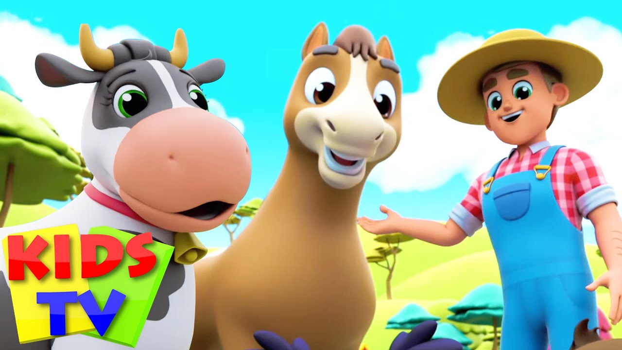 Old McDonald's Farm Song for Kids 🎶