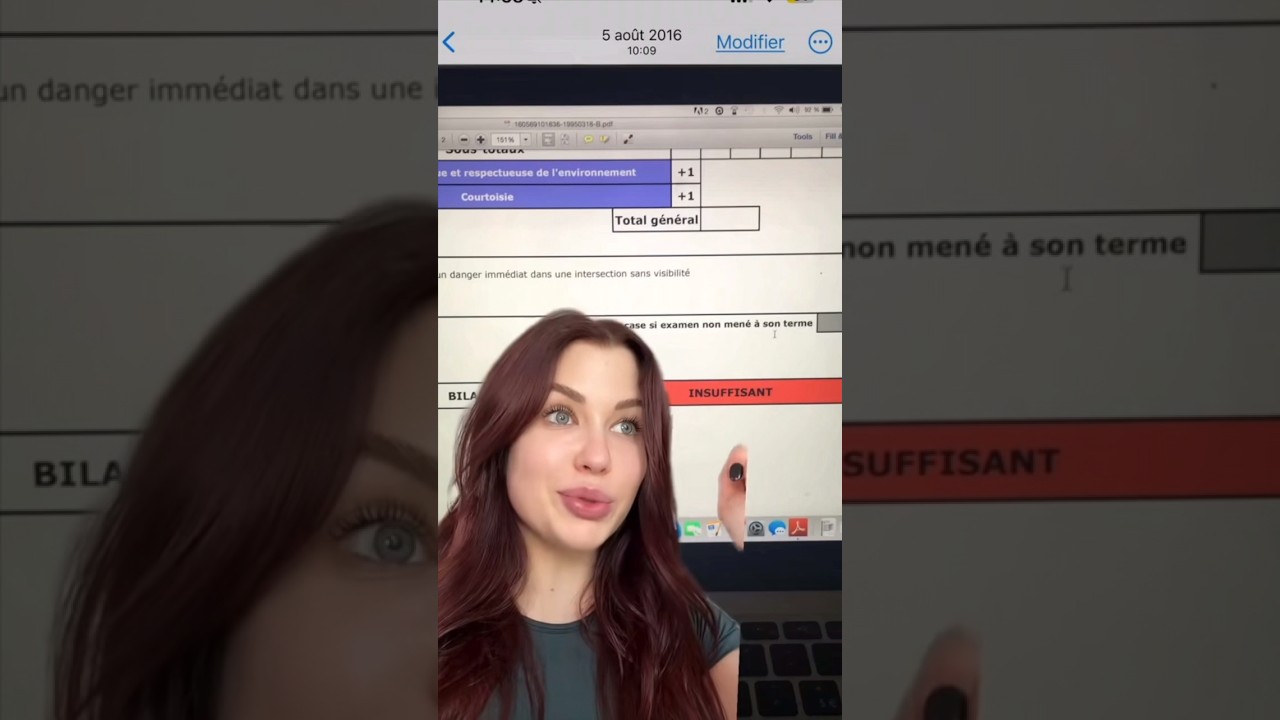 Comment j'ai raté mon permis à cause d'une erreur de l'examinatrice 😅