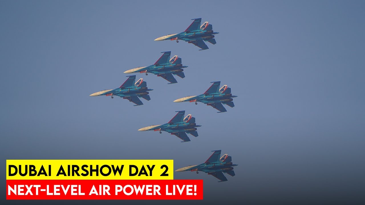 Dubai Airshow 2025 Day 2 Live ✈️