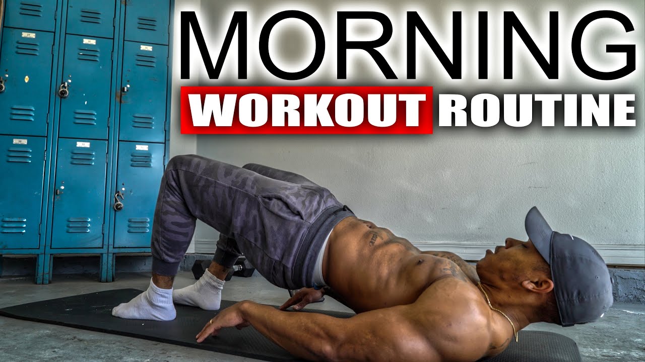 5 Quick 5-Min Morning Workout 💪 (No Equipment)