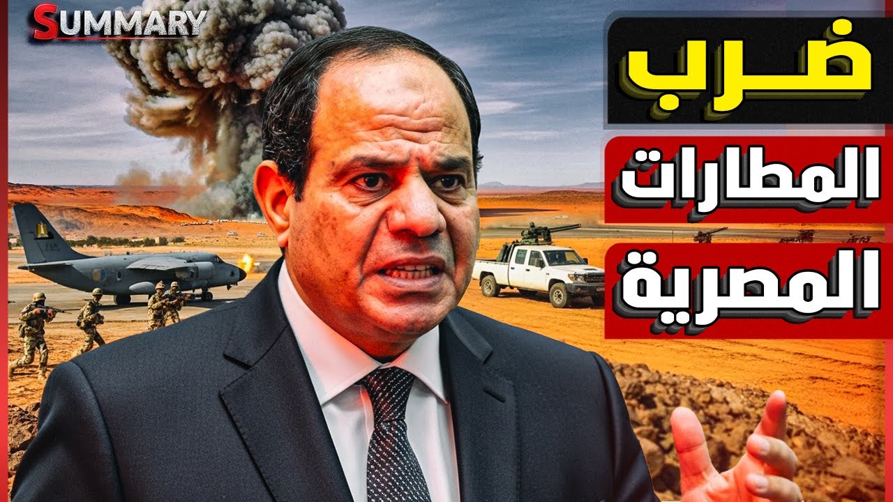 تطورات حول اقتراب ميليشيا الدعم السريع من مطار مصري والمقاتلات المجهولة تتدخل