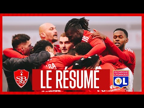 Brest 2-1 Lyon : le résumé et les buts